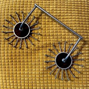 Vintage Rotating Tie Rack